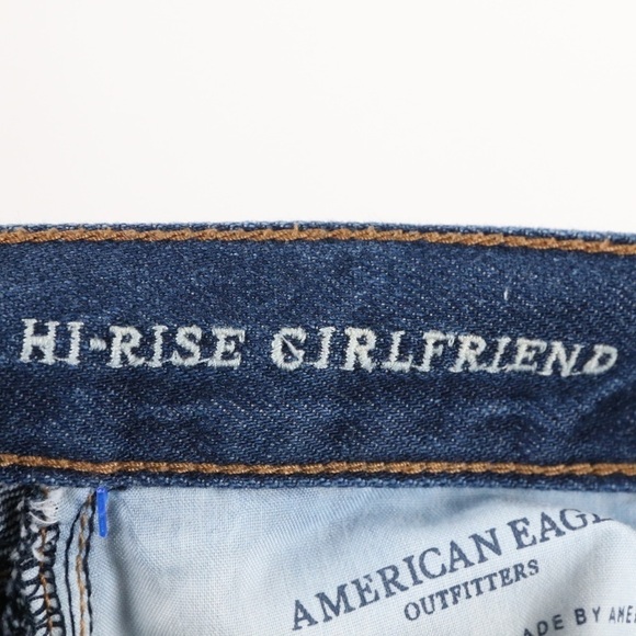 American Eagle Hi-Rise Girlfriend Jeans Long - Picture 9 of 9